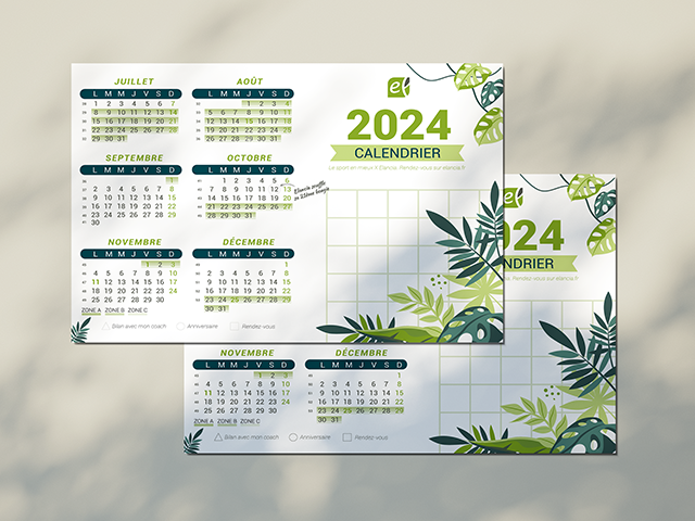 Calendrier 2024 : le calendrier gratuit de l'année 2024 avec les dates des  vacances à télécharger